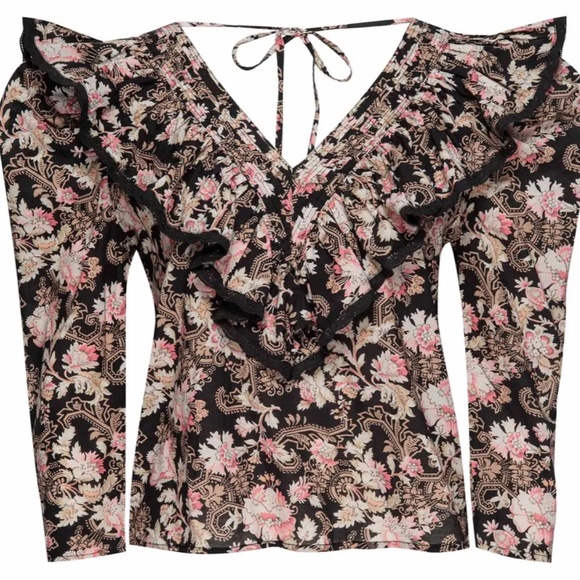 NWT St Roche Hatfield Top in Belladonna size 2. - Picture 4 of 5